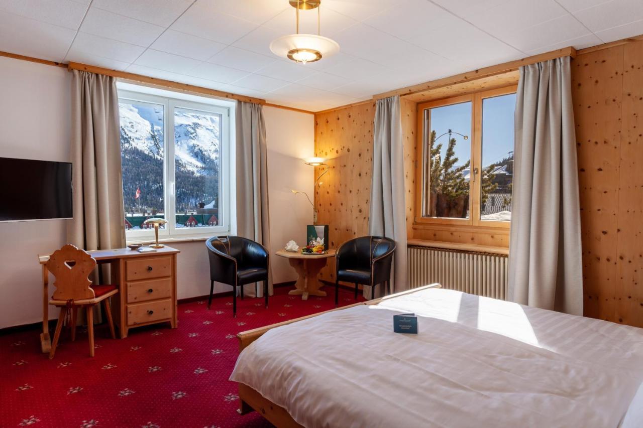 Boutique Hotel Eden St. Moritz Exteriör bild