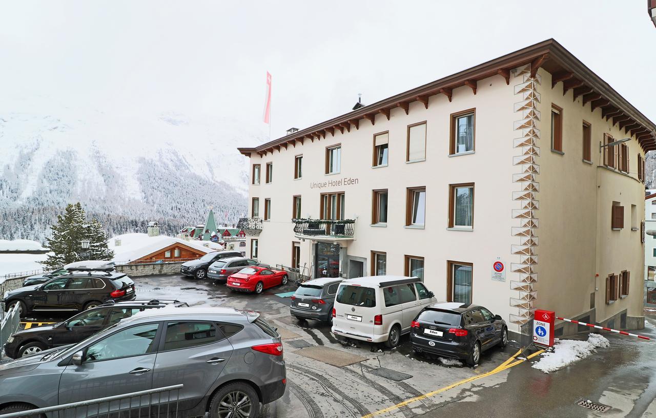 Boutique Hotel Eden St. Moritz Exteriör bild